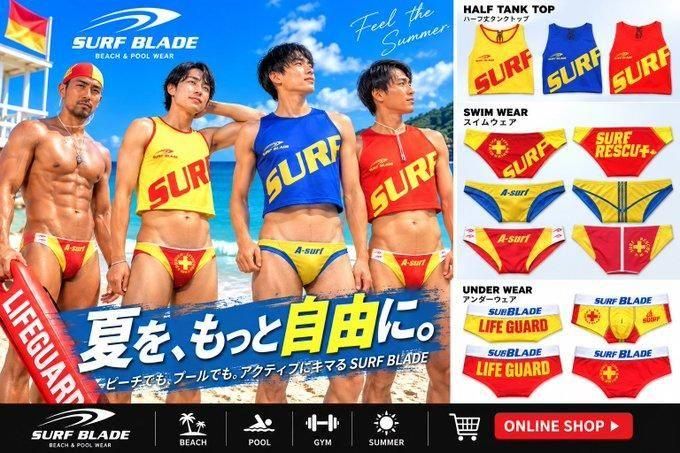 夏を、もっと自由に。